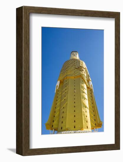 Maha Bodhi Ta Htaung Standing Buddha, one of the largest standing Buddhas in the world, Monywa-Jan Miracky-Framed Photographic Print