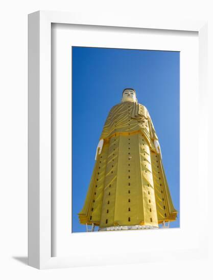 Maha Bodhi Ta Htaung Standing Buddha, one of the largest standing Buddhas in the world, Monywa-Jan Miracky-Framed Photographic Print