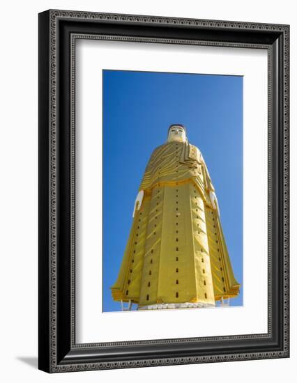 Maha Bodhi Ta Htaung Standing Buddha, one of the largest standing Buddhas in the world, Monywa-Jan Miracky-Framed Photographic Print