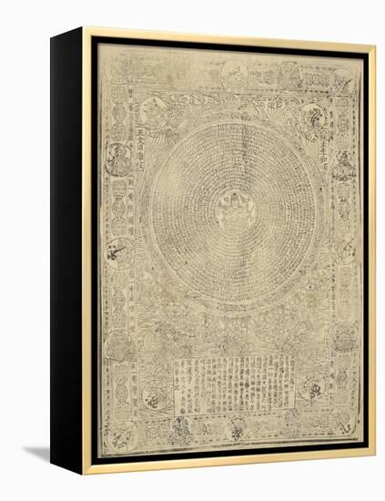 Mahapratisara Bodhisattva-Wang Weizhao-Framed Stretched Canvas