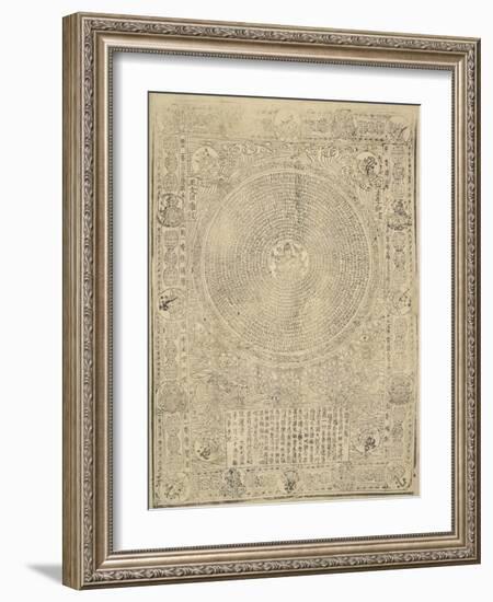 Mahapratisara Bodhisattva-Wang Weizhao-Framed Art Print