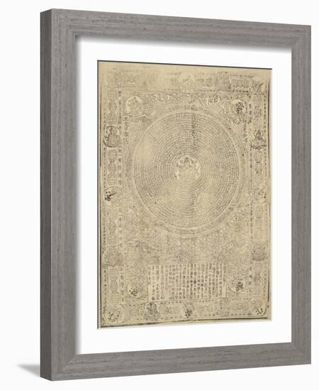 Mahapratisara Bodhisattva-Wang Weizhao-Framed Art Print