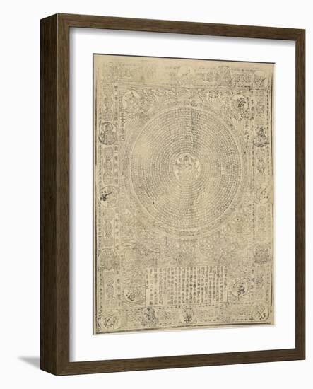 Mahapratisara Bodhisattva-Wang Weizhao-Framed Art Print