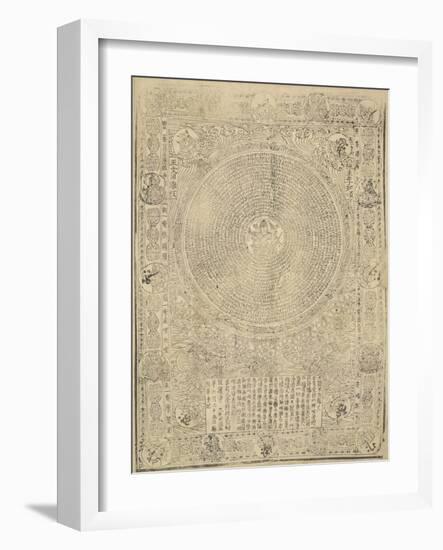 Mahapratisara Bodhisattva-Wang Weizhao-Framed Art Print