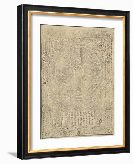 Mahapratisara Bodhisattva-Wang Weizhao-Framed Art Print