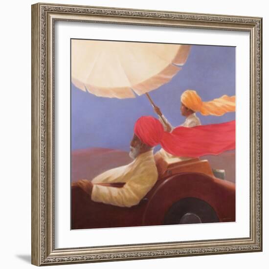 Maharaja at Speed, 2010-Lincoln Seligman-Framed Giclee Print