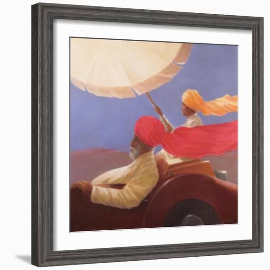 Maharaja at Speed, 2010-Lincoln Seligman-Framed Giclee Print