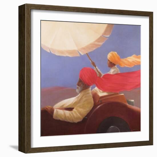 Maharaja at Speed, 2010-Lincoln Seligman-Framed Giclee Print