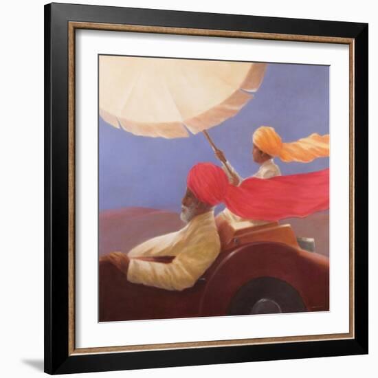 Maharaja at Speed, 2010-Lincoln Seligman-Framed Giclee Print