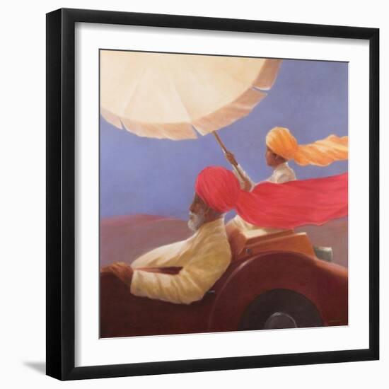 Maharaja at Speed, 2010-Lincoln Seligman-Framed Giclee Print