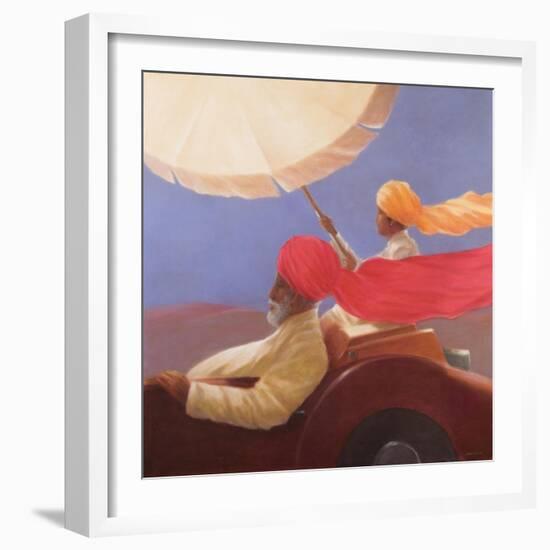 Maharaja at Speed, 2010-Lincoln Seligman-Framed Giclee Print