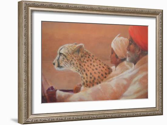 Maharaja, Boy and Cheetah 2-Lincoln Seligman-Framed Giclee Print