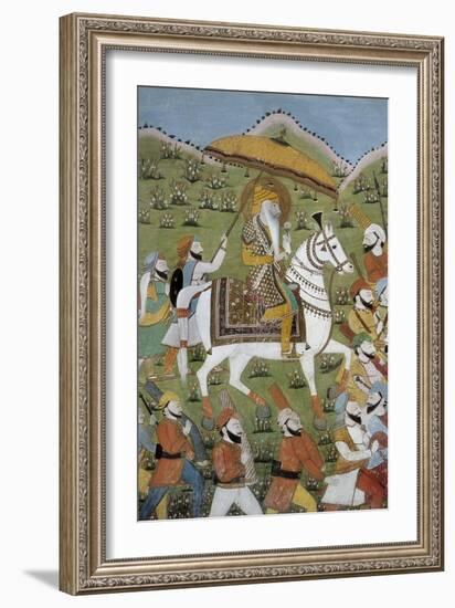 Maharaja Ranjit Singh-null-Framed Art Print