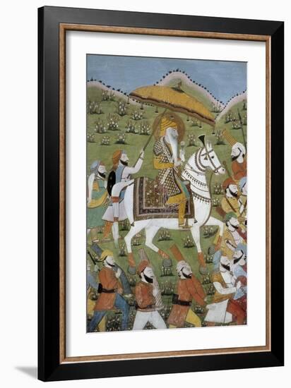 Maharaja Ranjit Singh-null-Framed Art Print