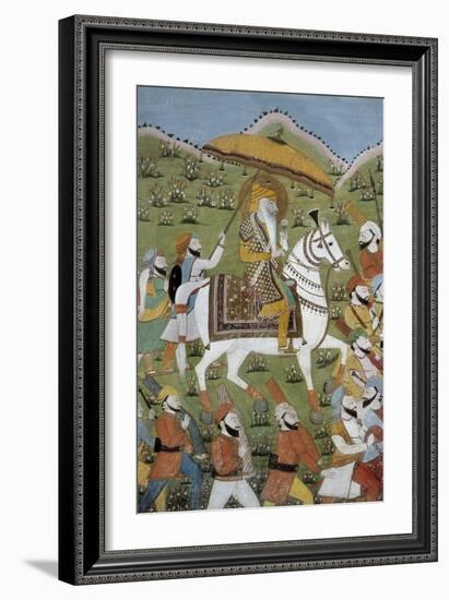 Maharaja Ranjit Singh-null-Framed Art Print