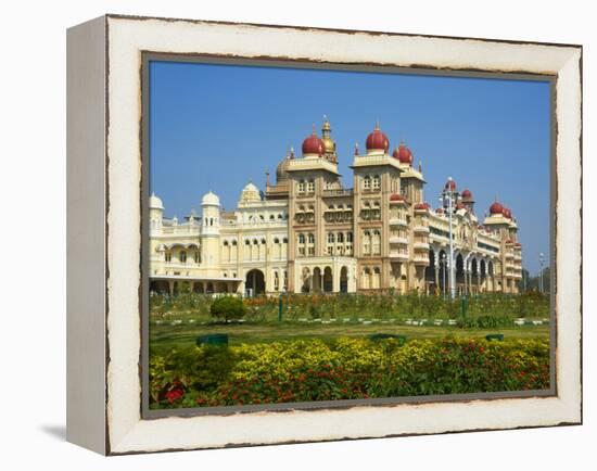 Maharaja's Palace, Mysore, Karnataka, India, Asia-Tuul-Framed Premier Image Canvas