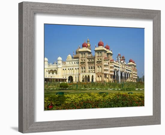 Maharaja's Palace, Mysore, Karnataka, India, Asia-Tuul-Framed Photographic Print