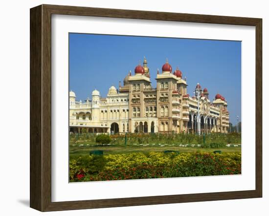 Maharaja's Palace, Mysore, Karnataka, India, Asia-Tuul-Framed Photographic Print