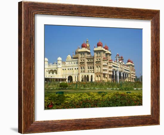 Maharaja's Palace, Mysore, Karnataka, India, Asia-Tuul-Framed Photographic Print