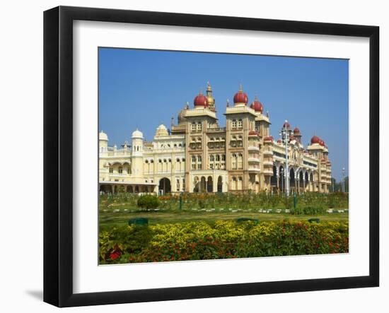 Maharaja's Palace, Mysore, Karnataka, India, Asia-Tuul-Framed Photographic Print