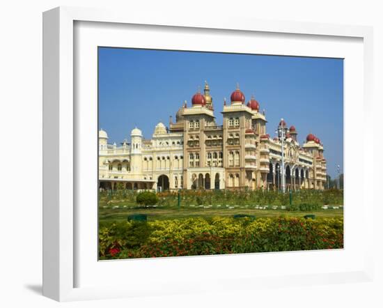 Maharaja's Palace, Mysore, Karnataka, India, Asia-Tuul-Framed Photographic Print