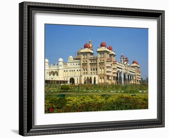 Maharaja's Palace, Mysore, Karnataka, India, Asia-Tuul-Framed Photographic Print