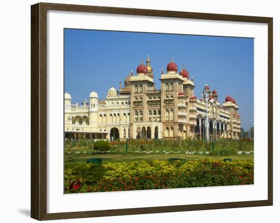 Maharaja's Palace, Mysore, Karnataka, India, Asia-Tuul-Framed Photographic Print