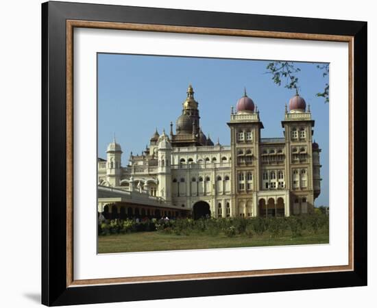 Maharaja's Palace, Mysore, Karnataka State, India-Taylor Liba-Framed Photographic Print