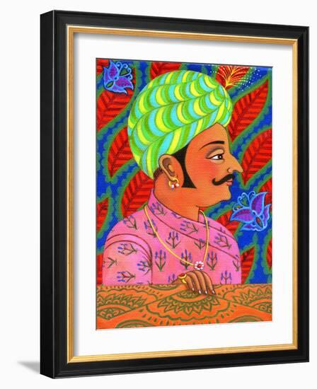 Maharaja with Butterflies, 2011-Jane Tattersfield-Framed Giclee Print