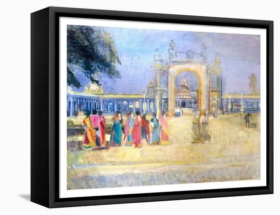 Maharajah's Palace, Mysore, 1995-Pamela Scott Wilkie-Framed Premier Image Canvas