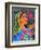 Maharani with Magenta Bird, 2011-Jane Tattersfield-Framed Giclee Print