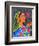 Maharani with Magenta Bird, 2011-Jane Tattersfield-Framed Giclee Print