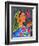 Maharani with Magenta Bird, 2011-Jane Tattersfield-Framed Giclee Print