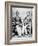 Mahatma Gandhi in Rajkot with School Friend Sheikh Mehtab, Rajkot, 1883-null-Framed Giclee Print