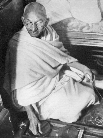 Mahatma Gandhi Indian Nationalist And Spiritual Leader Sailing From Boulogne To Folkestone Photographic Print Art Com