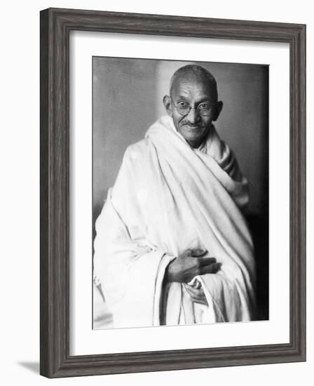 Mahatma Gandhi--Framed Photographic Print