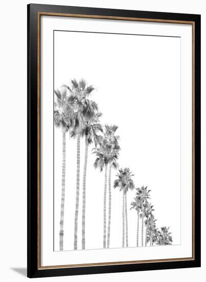 Mahina Avenue - Noir-Irene Suchocki-Framed Giclee Print