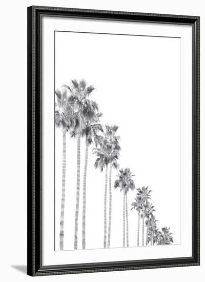 Mahina Avenue - Noir-Irene Suchocki-Framed Art Print