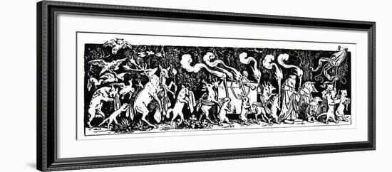 MAHLER Gustav - Symphony-Moritz Ludwig von Schwind-Framed Giclee Print