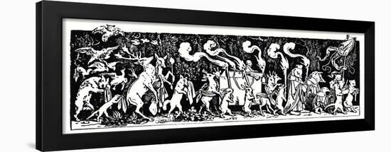 MAHLER Gustav - Symphony-Moritz Ludwig von Schwind-Framed Giclee Print