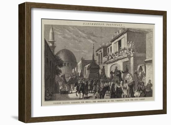 Mahommedan Festivals-null-Framed Giclee Print