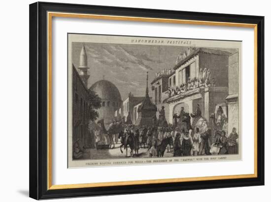 Mahommedan Festivals-null-Framed Giclee Print