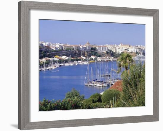 Mahon Harbour, Menorca, Baleares Islands, Spain-R Richardson R Richardson-Framed Photographic Print