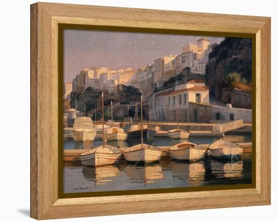 Mahon Port-Kiku Poch-Framed Stretched Canvas