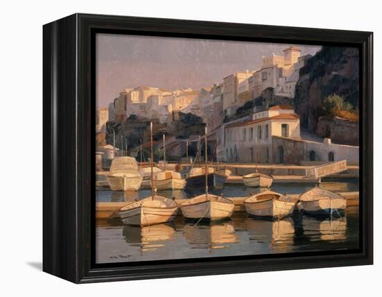 Mahon Port-Kiku Poch-Framed Stretched Canvas