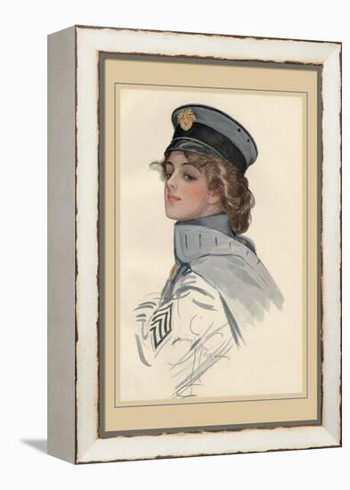 Maid at Arms-Harrison Fisher-Framed Stretched Canvas