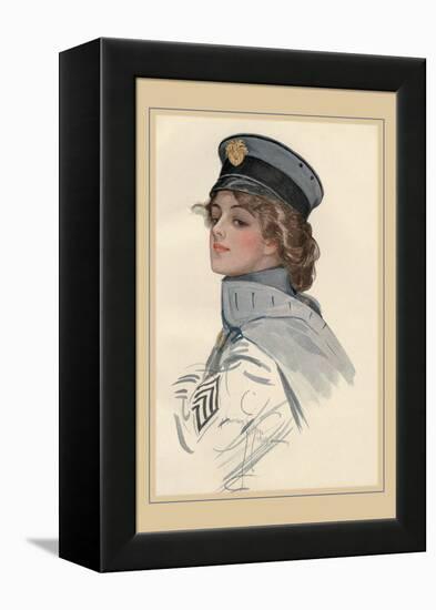 Maid at Arms-Harrison Fisher-Framed Stretched Canvas