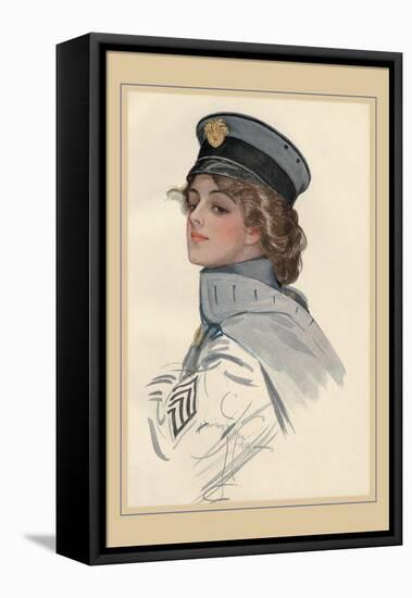 Maid at Arms-Harrison Fisher-Framed Stretched Canvas