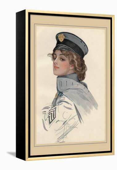 Maid at Arms-Harrison Fisher-Framed Stretched Canvas