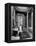 Maid Cleaning Ambassador Laurence A. Steinhardt's Residence Bathroom-Nat Farbman-Framed Premier Image Canvas